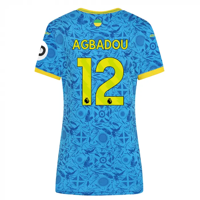 Wolverhampton Wanderers Store | Shop Official 2025-26 Wolves Third Shirt – Womens AGBADOU 12 Wolves Gear